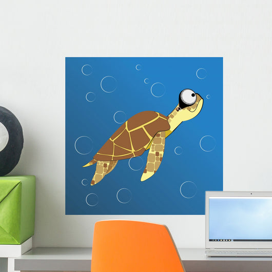 Vector Cartoon Cute Funny Wall Decal