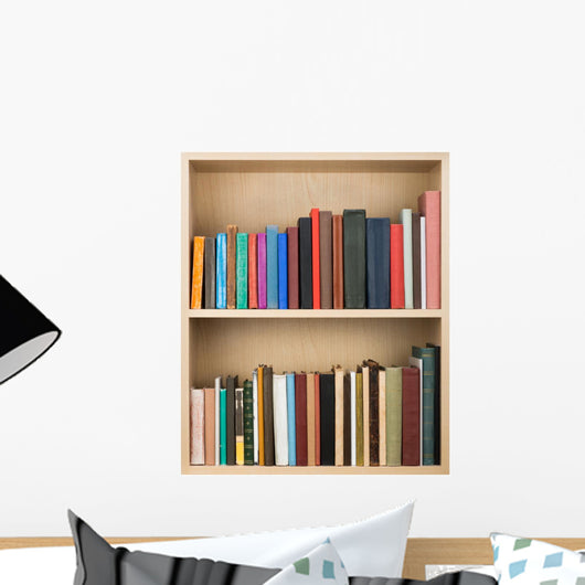 Full Bookcase Wall Decal