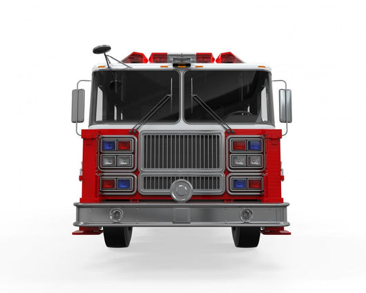 Fire Rescue Truck Wall Decal
