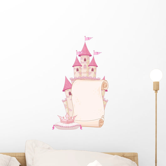 Fairy Tale Theme Parchment Wall Decal