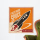 Retro Outer Space Wall Decal