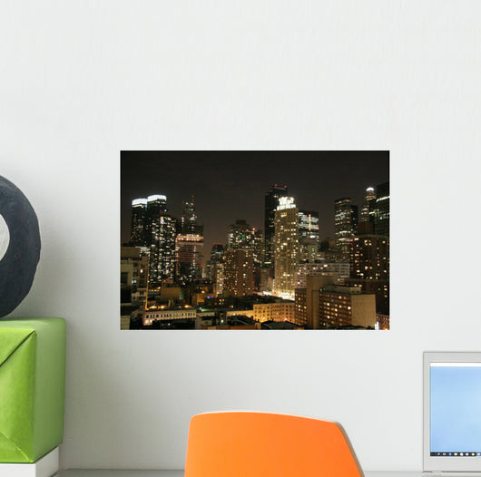 New York City Night Wall Decal