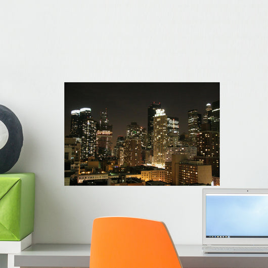 New York City Night Wall Decal