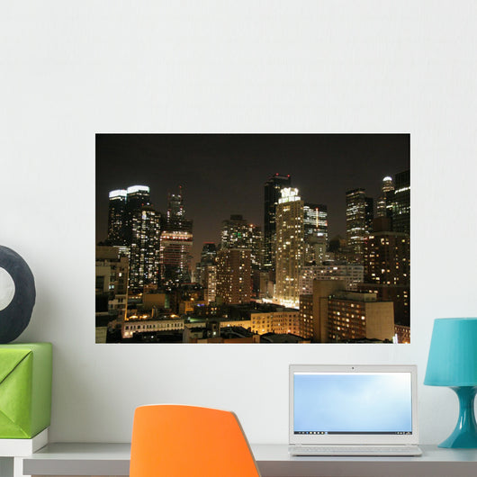 New York City Night Wall Decal