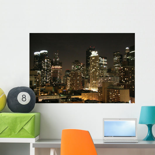 New York City Night Wall Decal