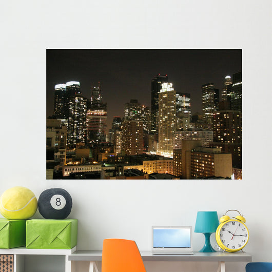 New York City Night Wall Decal