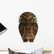 Angry Cartoon Owl Wall Decal