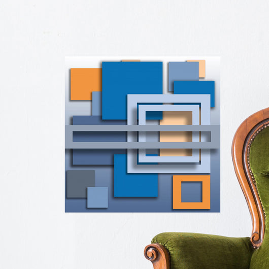 Abstract Color Wall Decal