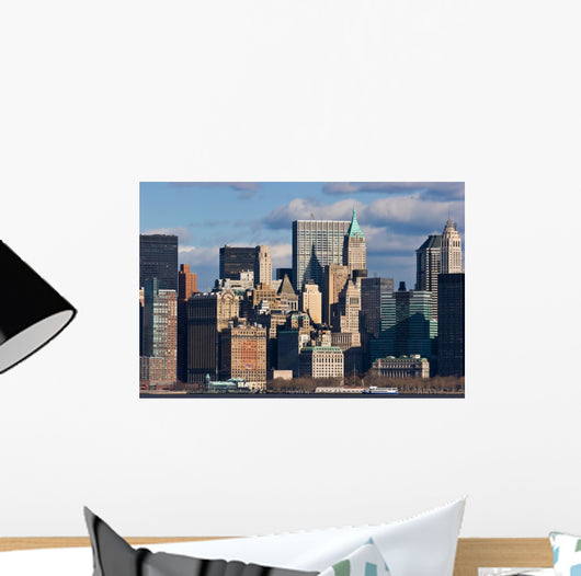 New York Financial District Wall Decal