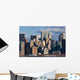 New York Financial District Wall Decal