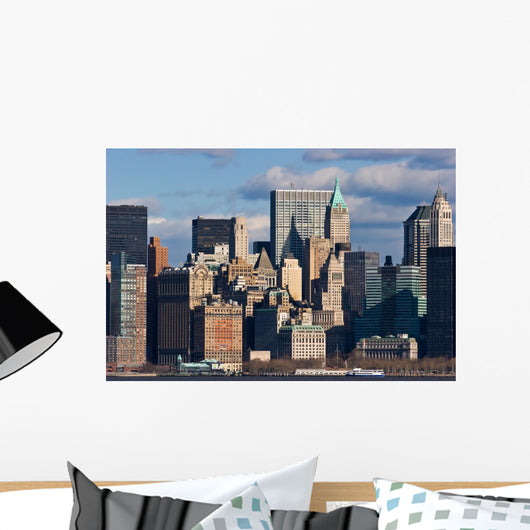 New York Financial District Wall Decal