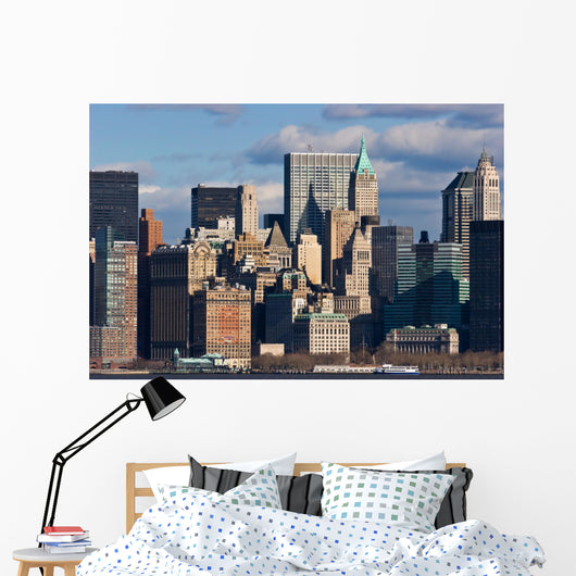 New York Financial District Wall Decal