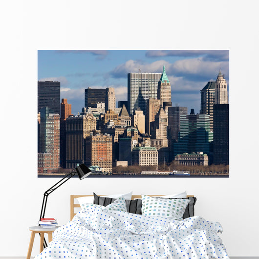 New York Financial District Wall Decal