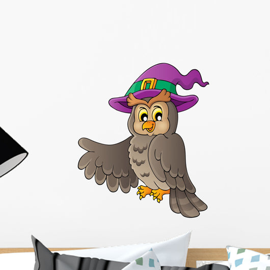 Owl Theme Image Wall Decal