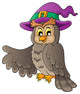 Owl Theme Image Wall Decal