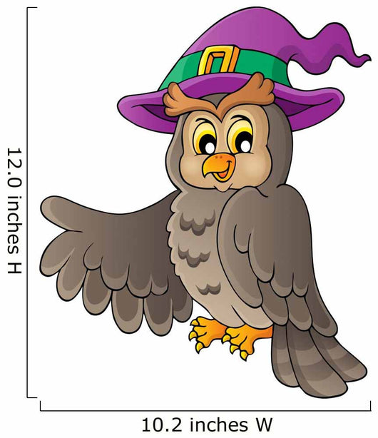 Owl Theme Image Wall Decal