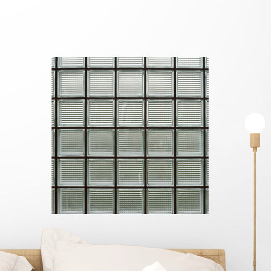 Glass Brick Wall Fragment Wall Decal