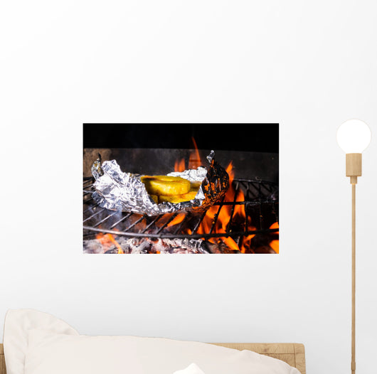 Grilled Pineapple Wall Decal