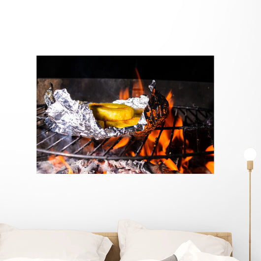 Grilled Pineapple Wall Decal