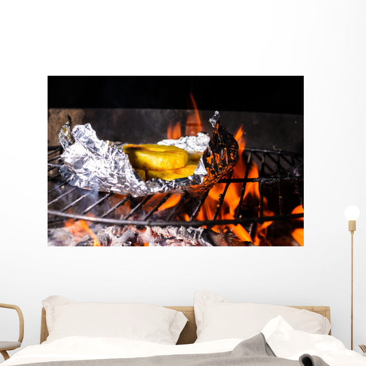 Grilled Pineapple Wall Decal