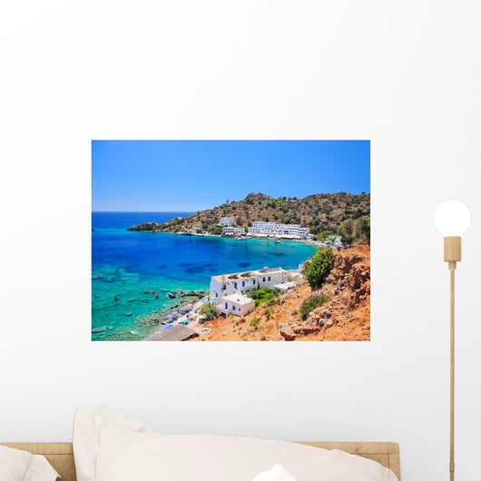 Crete Loutro Village Wall Decal