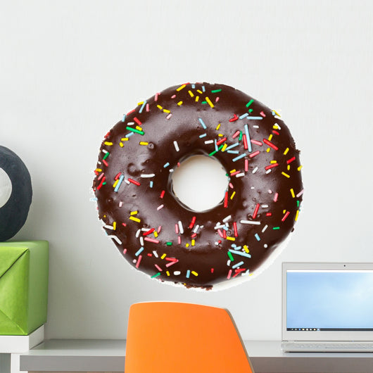 Tasty Chocolate Donut Wall Decal