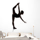 Female Ballet Dancer Wall Decal