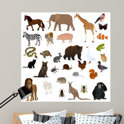 Animals 2 Wall Decal