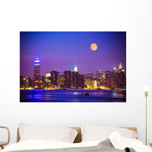 New York City Skyline Wall Decal