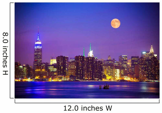 New York City Skyline Wall Decal