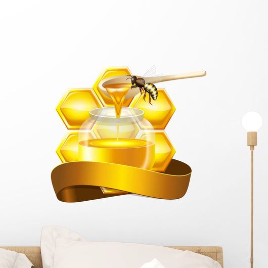 Honeycomb Wall Decal