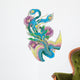 Japanese Style Peacock Wall Decal