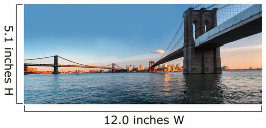 Manhattan Bridge Panorama Wall Decal