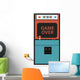 Retro Arcade Machine Wall Decal