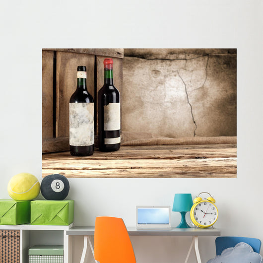 Wine Bottles Wall Decal