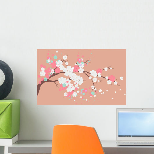 Flowers Design Wall Decal