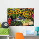 Sunflowers and Vegetables for Wall Decal