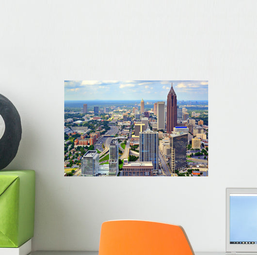 Atlanta Skyline Wall Decal