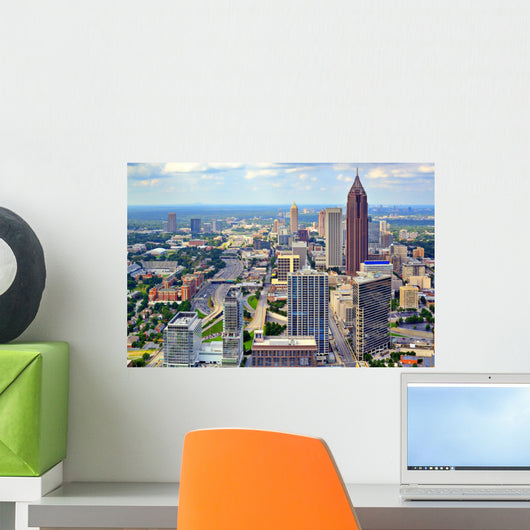 Atlanta Skyline Wall Decal