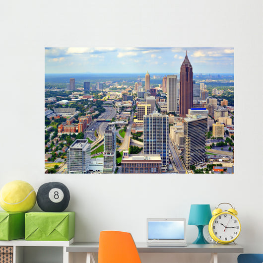 Atlanta Skyline Wall Decal