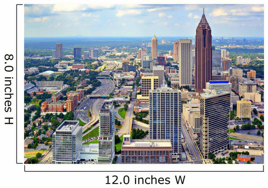 Atlanta Skyline Wall Decal