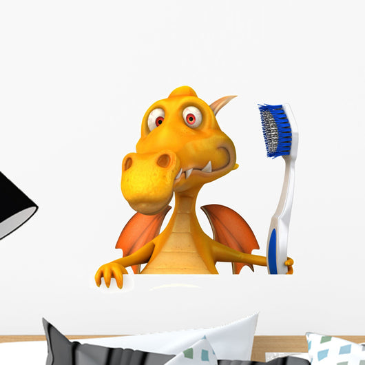Fun Dragon Wall Decal
