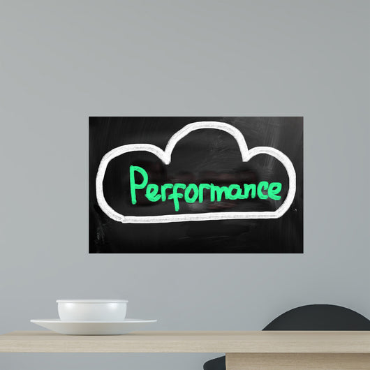 Cloud Computing - Performance Concept Wall Decal