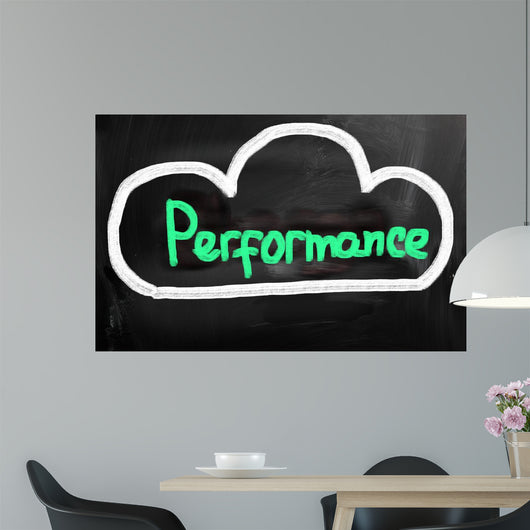 Cloud Computing - Performance Concept Wall Decal