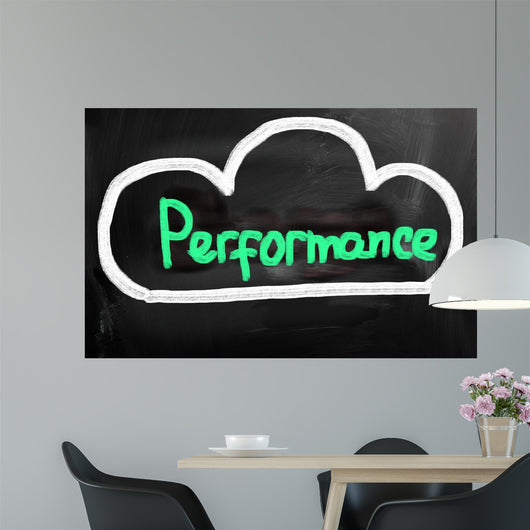 Cloud Computing - Performance Concept Wall Decal
