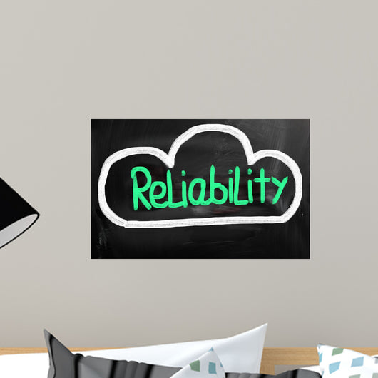 Cloud Computing - Reliability Concept Wall Decal
