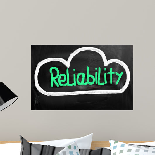 Cloud Computing - Reliability Concept Wall Decal