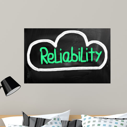 Cloud Computing - Reliability Concept Wall Decal