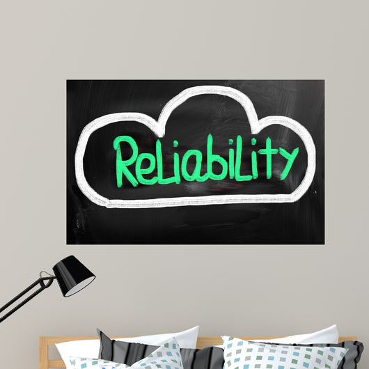 Cloud Computing - Reliability Concept Wall Decal