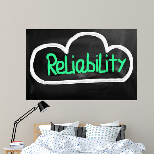Cloud Computing - Reliability Concept Wall Decal